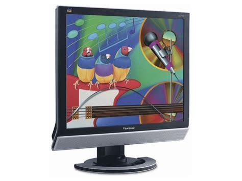 ViewSonic 17 Active Matrix TFT LCD SXGA LCD Monitor 8 Ms 1280 X 1024