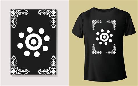 Black and white tee shirt design 20332596 Vector Art at Vecteezy