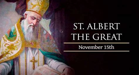 Saint of the day: St. Albert the Great