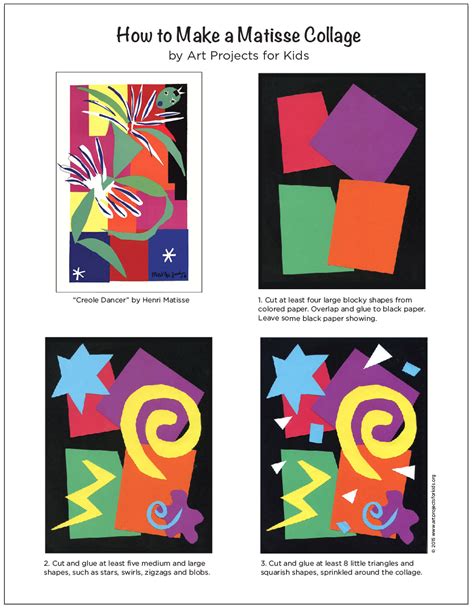 Matisse Collage - Art Projects for Kids