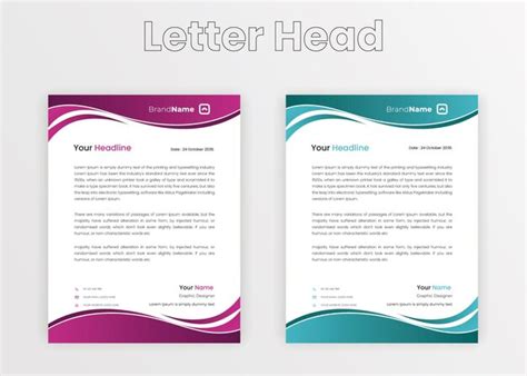 Creative Letterhead Design Ideas Infoupdate Org