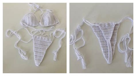 Crochet Micro Bikini Bottom Tutorial Beginners Friendly YouTube