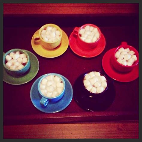 Mini Hot Chocolate Food Desserts Hot Chocolate