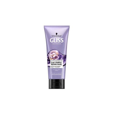 Schwarzkopf Gliss Blonde Hair Perfector 2 In 1 Maska Do Naturalnych