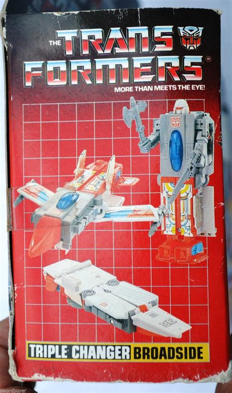 Original Transformers Generation Triple Changer Broadside Sealed In