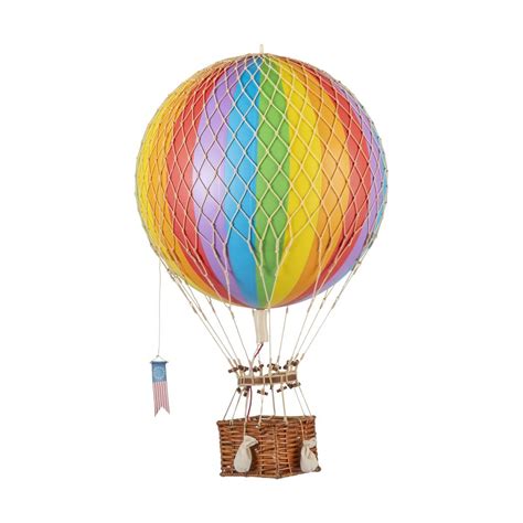 Royal Aero Hot Air Balloon Rainbow Authentic Models Model Hot Air