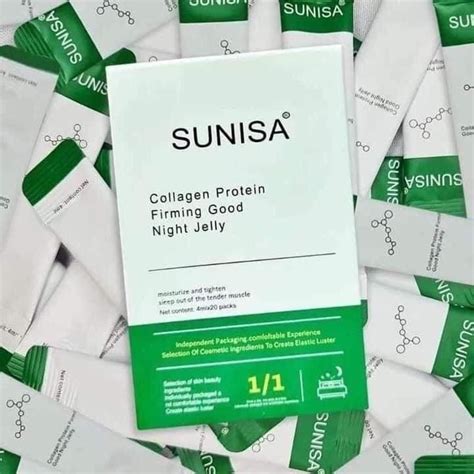 SUNISA Collagen Mask Jelly Sleeping Mask Hydrating Moisturizing