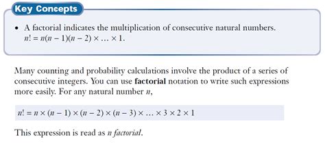 2 Factorials Ghci Grade 12 Mathematics Of Data Management