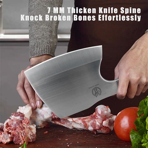 Zeng Jia Dao Meat Cleaver Bone Cleaver Knife Meat Chopper Heavy Duty