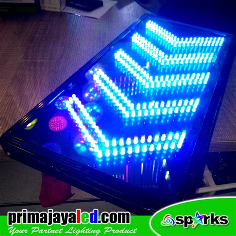 Lampu Arah Led Parkiran Biru • Prima Jaya Led