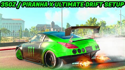 Best Piranha X Ultimate Drift Setup CarX Drift Racing Online 350z