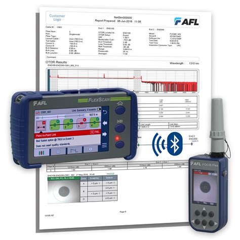 AFL FOCIS Flex Fiber Optic Connector Inspection System JM Test Systems