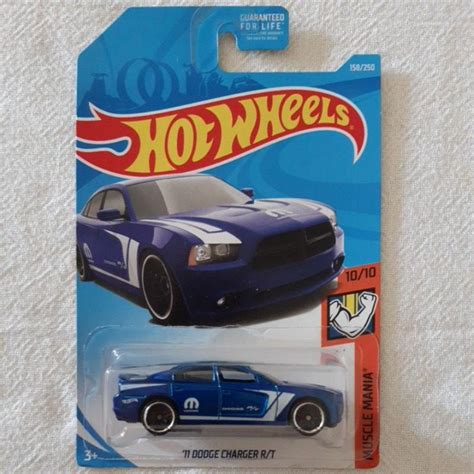 Hot Wheels Dodge Charger Rt Muscle Mania Shopee Brasil