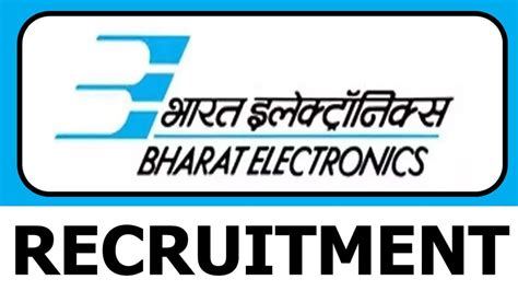 Bharat Electronics Recruitment Apply For Management Industrial