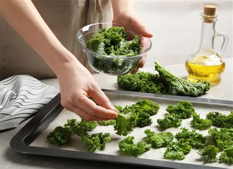 Chips De Kale Al Horno O En Freidora De Aire PequeRecetas