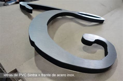 Letras Corp Reas Pvc Acero Lettersystems