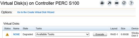 Raid Rebuild On Poweredge T With Perc S Hardware Spiceworks