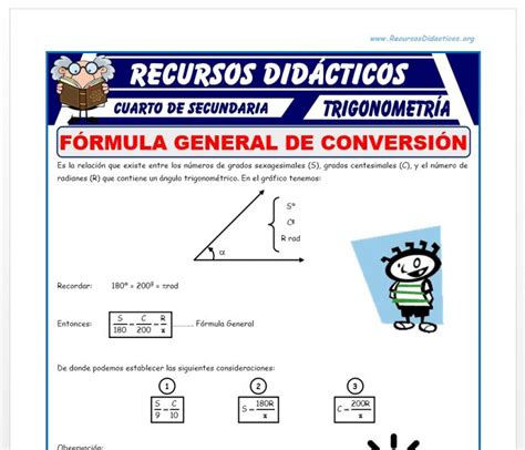 Propiedades de las Razones Trigonométricas para Cuarto de Secundaria