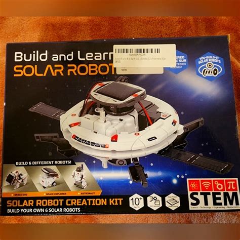 Toys Solar Robot Space Toy 61 Stem Projects For Kids Age 812 Science