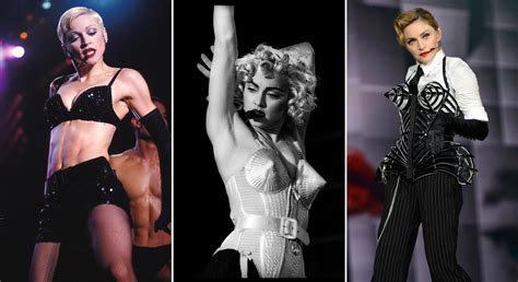 Madonna's best stage outfits, as she announces tour