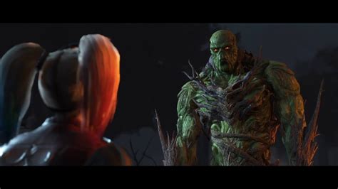 Injustice Harley Quinn Vs Swamp Thing Youtube