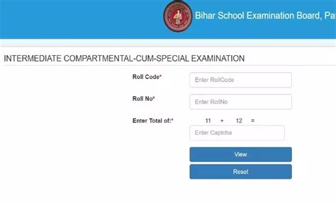 Bihar Board 12 Class Compartment Result 2024 Declared 62 06 Passed