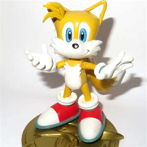 1999 Resaurus Series 1 Tails Fox Sonic The Hedgehog Figure Stand