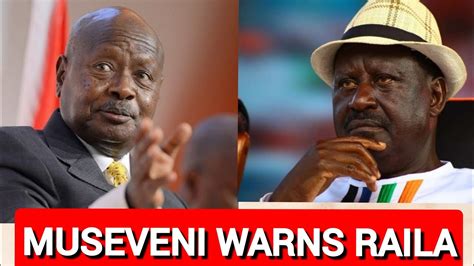 NEWS JUST IN UGANDA PRESIDENT YEWERI MUSEVENI SENDS THIS WARN1NG