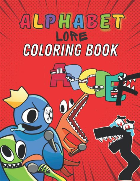 Alphabet Lore Coloring Book: Alphabet Lore, Coloring Books For ...