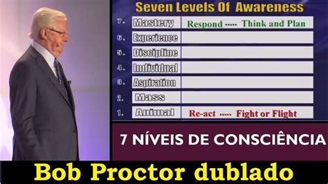 Bob Proctor 7 níveis de consciência dublado YouTube