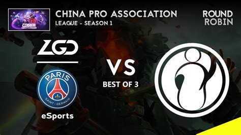 Psg Lgd Vs Invictus Gaming Game Bo Cda League Season Youtube