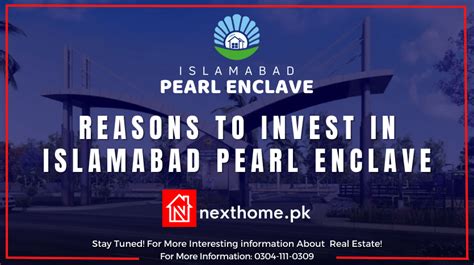 Reasons To Invest In Islamabad Pearl Enclave Nexthome Pk