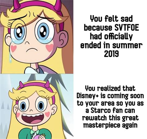 All hail SVTFOE and Disney+!! (meme template made by myself) : r/StarVStheForcesofEvil