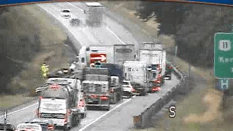 I 81 Southbound Lanes Reopened After Closures Due To Jackknifed Trailer