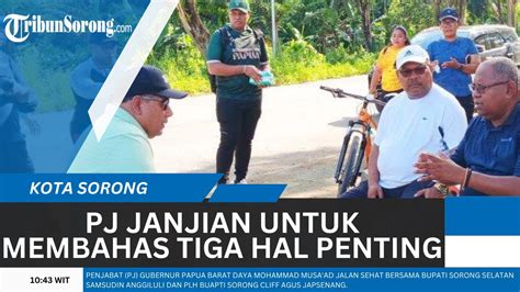 Pemprov Bakal Fasilitasi Penyelesaian Batas Tanah Kabupaten Sorong Dan