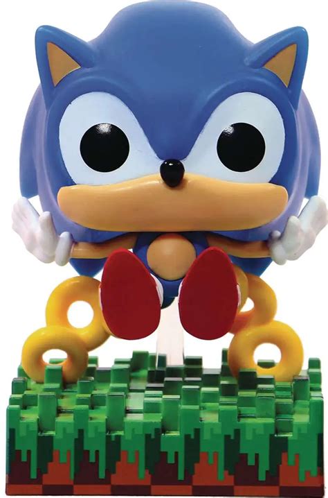 Funko Sonic The Hedgehog POP Games Ring Scatter Sonic Exclusive Vinyl ...