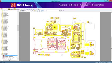 H627 Main PCB V1 2 Placement TECNO KC3 TECNO Schematic DZKJ