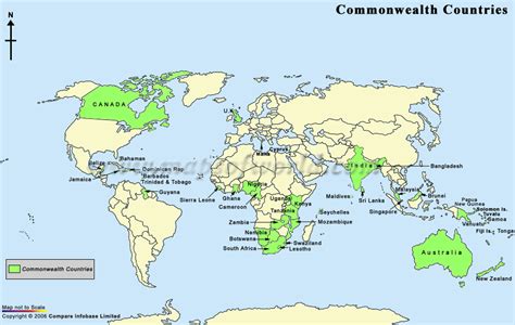 map  commonwealth countries mitgliedstaaten des commonwealth fiogn