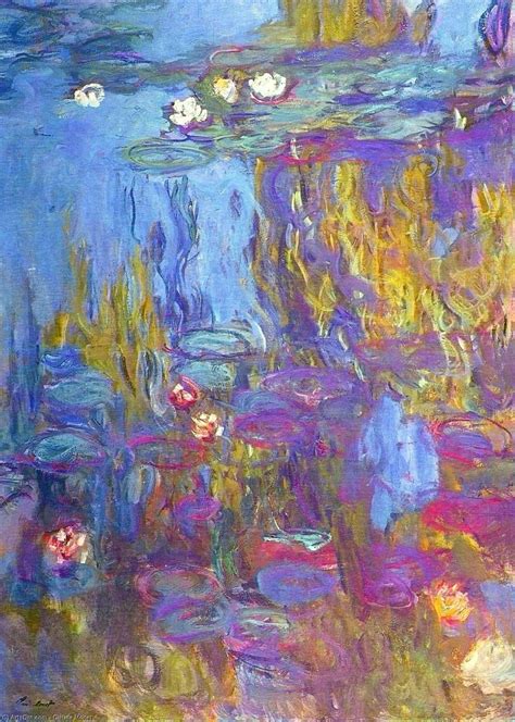 Reproducciones De Pinturas Lirios De Agua 50 1917 De Claude Monet