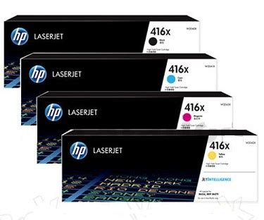 X Multicolour Pack Hp Colour Laserjet Toner Cartridges