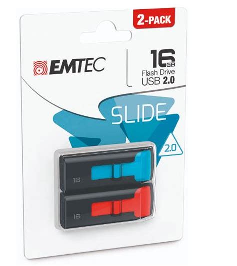 Emtec 16GB USB 2.0 Flashdrive 2pk | KVCC Bookstore