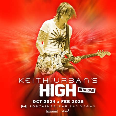 Keith Urban's HIGH In Vegas: Concert & Hotel Experience Package