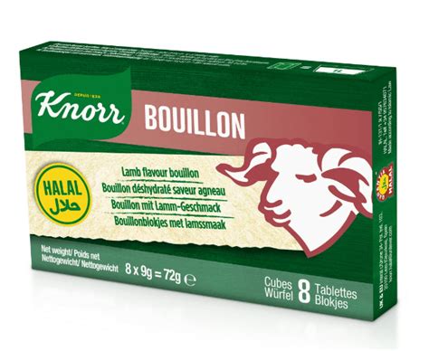 Knorr Lamb Flavour Bouillon Cubes Buy Online At The Asian Cookshop