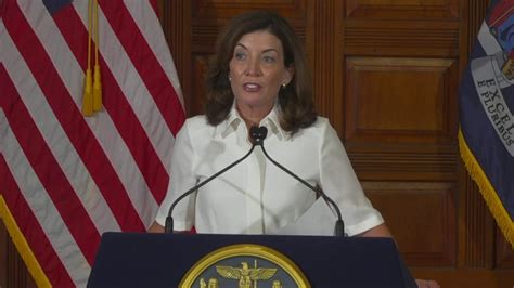 Watch Live Lt Gov Kathy Hochul Is Sworn In As The First Female