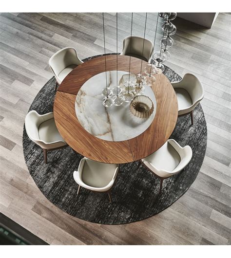 Planer Ker Wood Round Cattelan Italia Mesa Milia Shop