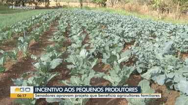 Bom Dia Go Projeto Que Beneficia Agricultores Familiares Aprovado