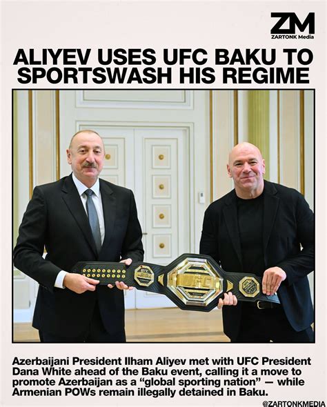 Zartonk Media | WELCOME TO UFC BAKU: WHERE FIGHT NIGHT MASKS WAR CRIMES