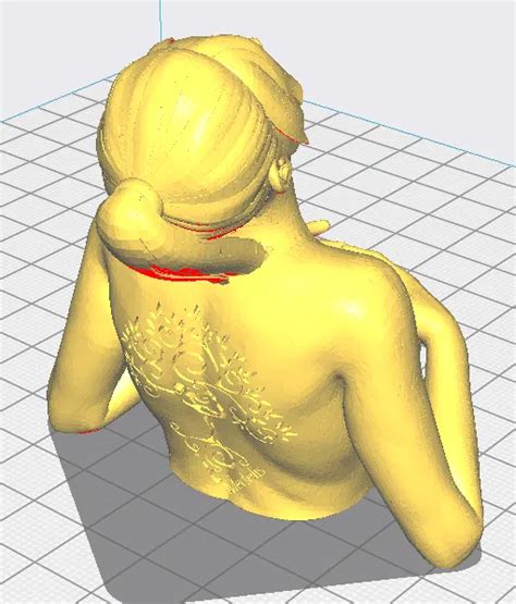 Sexy Naked Woman bust by Onur Yıldırım Download free STL model Printables