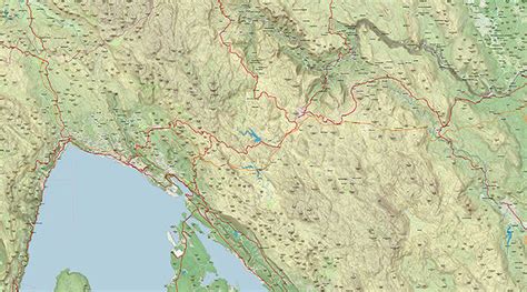 Karte županija Hrvatske Županije Na Kartama Cromaps Kartografija