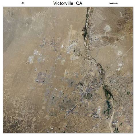 Aerial Photography Map of Victorville, CA California